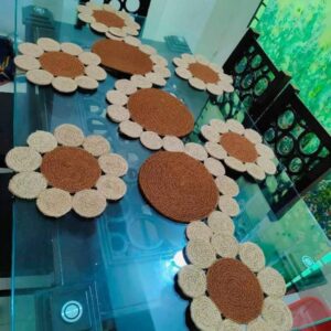 Jute table mats